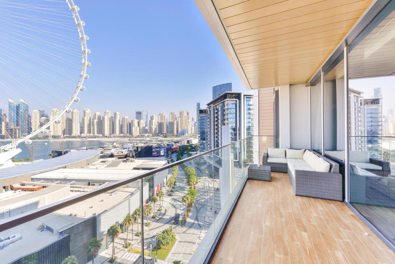 Luxury 2 Bedroom Beachfront Apt W Stunning Sea View Dubai Exterior foto